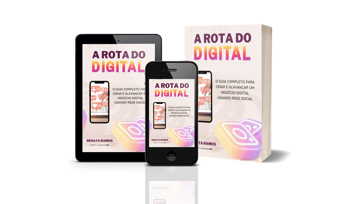 E-book A Rota do Digital em tablet e celular
